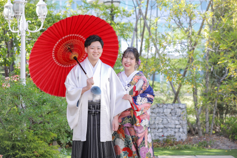 色打掛&ウェディングドレス◇スタジオ撮影