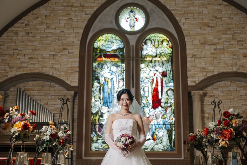 ご新婦様ソロカット♡