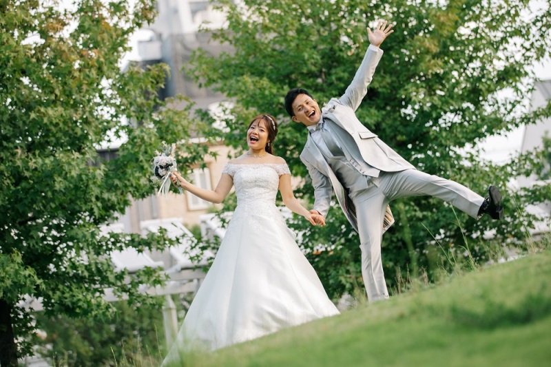 おふたりと一匹でこれからも|色打掛&ウェディングドレス◇スタジオ◇ペット