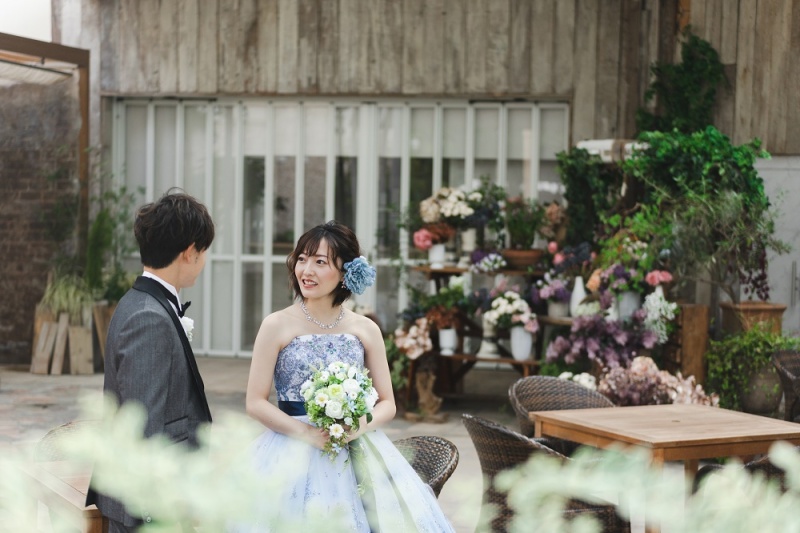 屋根付きガーデン