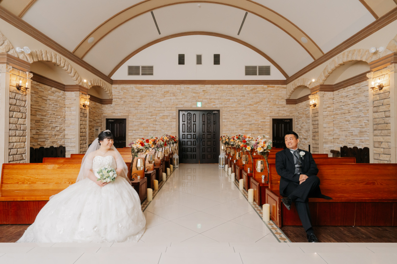 アンティーク調のチャペル