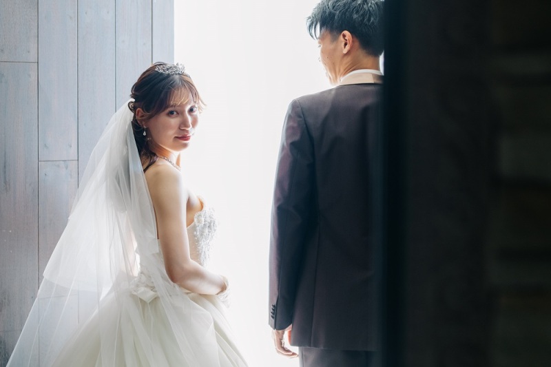 チャペルの扉を開けて...