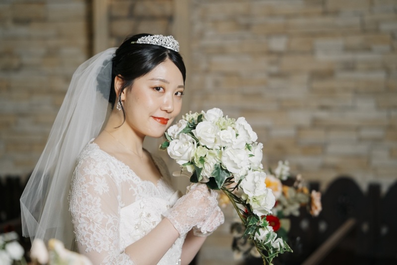 ご新婦様ソロショット♡