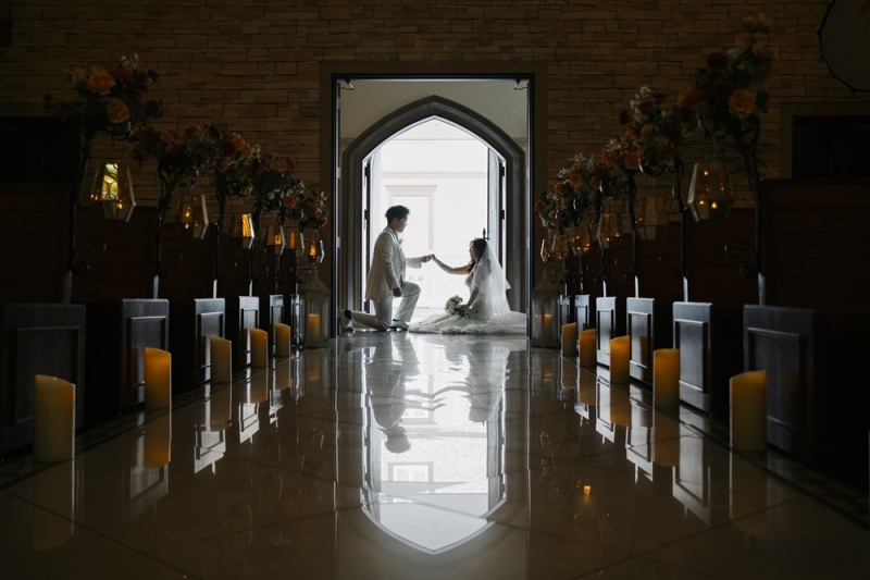 プロポーズ風ショット♡