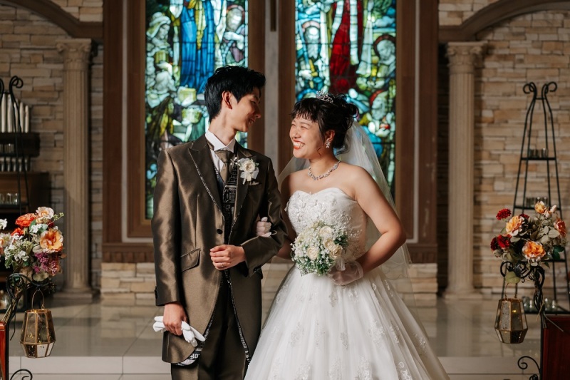 ウェディングドレス撮影スタート!