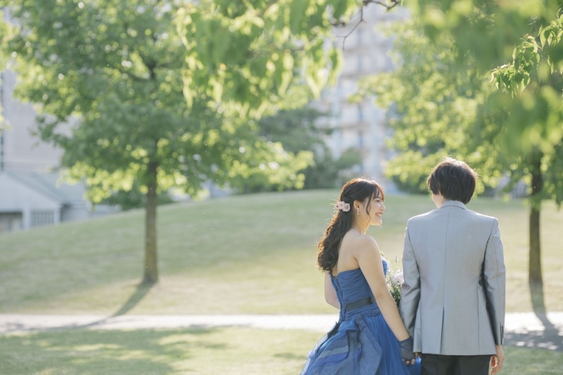 公園に移動して...