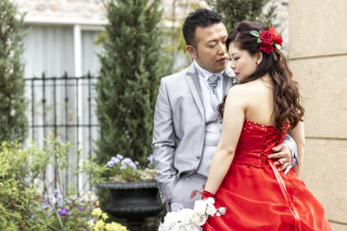 ウェディングドレス&カラードレス◇スタジオ撮影