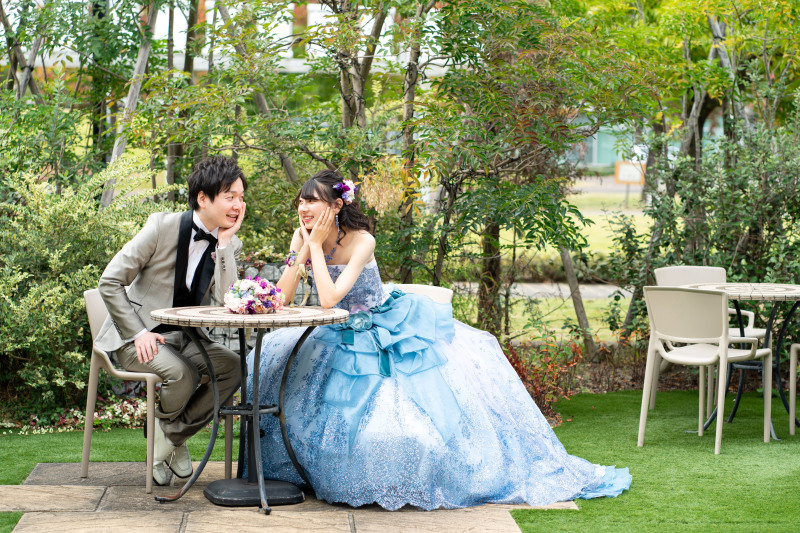 見つめ合って内緒話♡