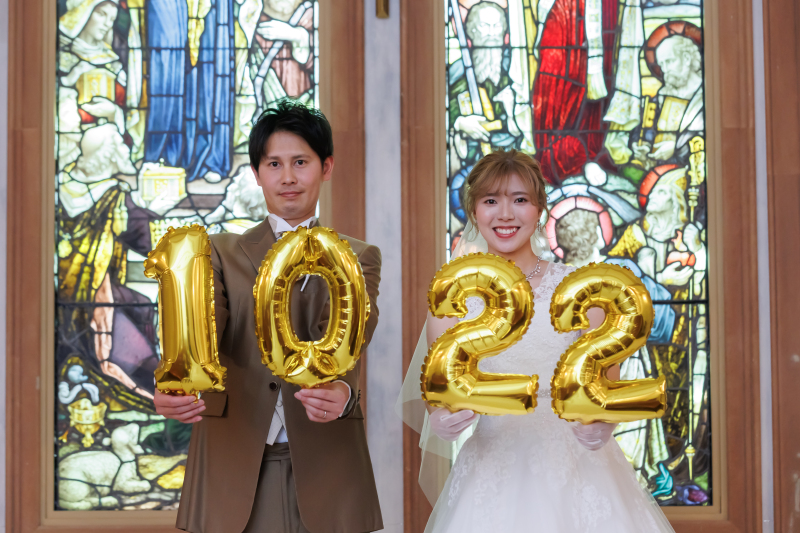 記念日バルーンと!