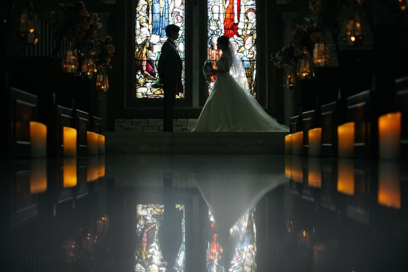 シルエットショット