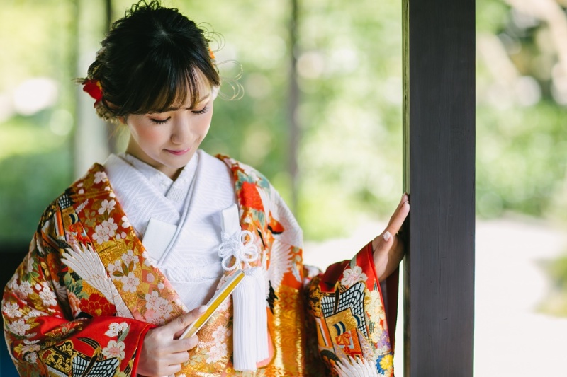 こだわったメイクもしっかりと