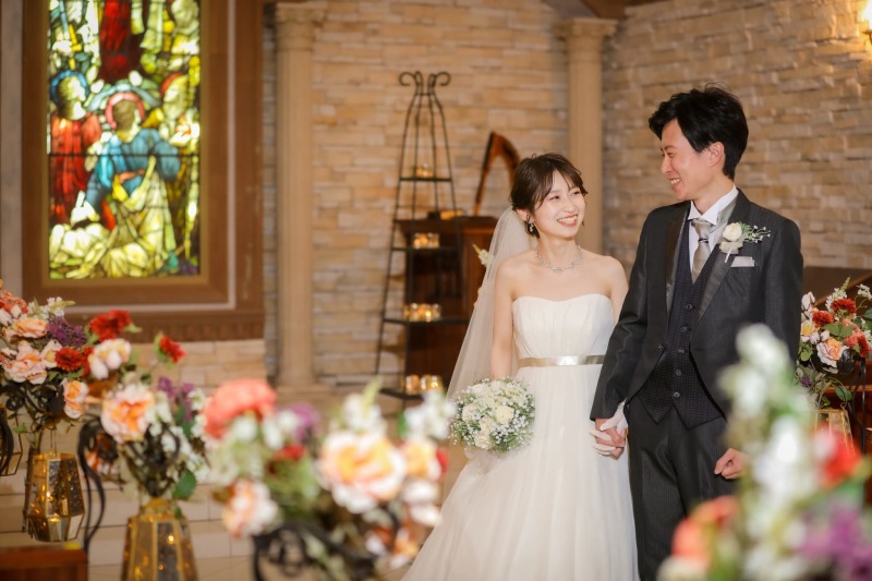 お花とアンティークで海外風に!