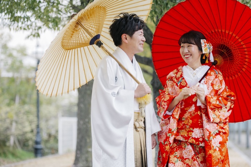 おふたりの笑顔!