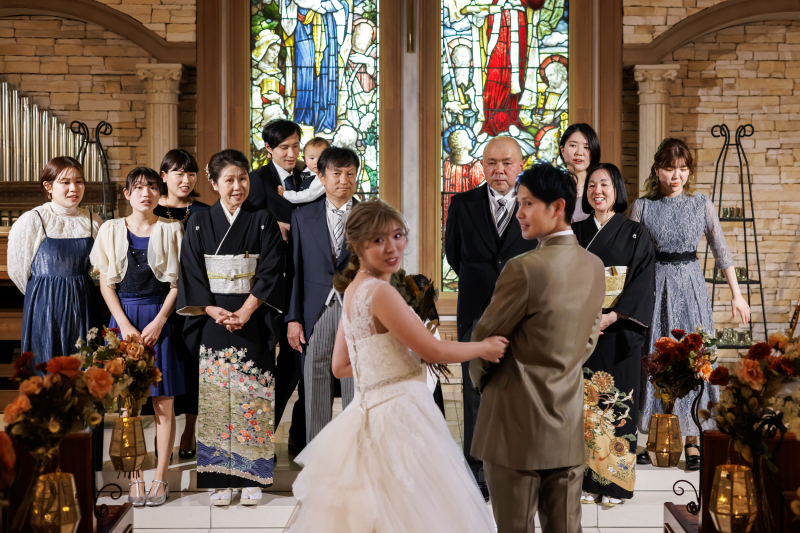 大切な方々に見守られて!