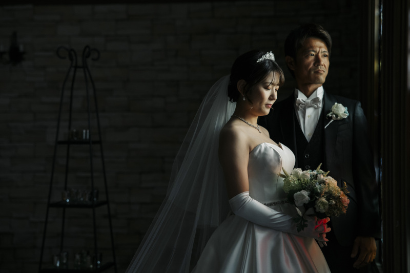 上質な瞬間♡チャペルでの誓い