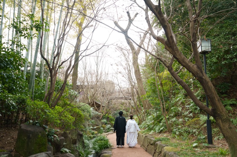 森の小道を散策♪
