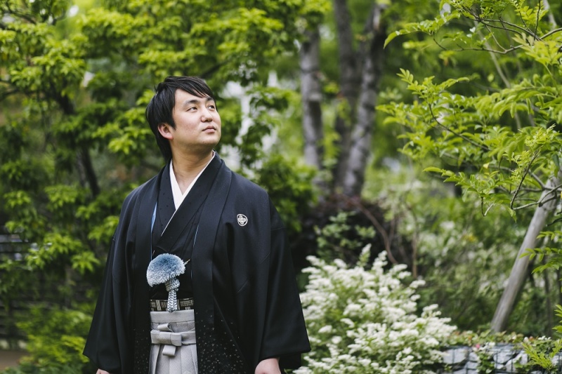 ご新郎様のソロショット♡