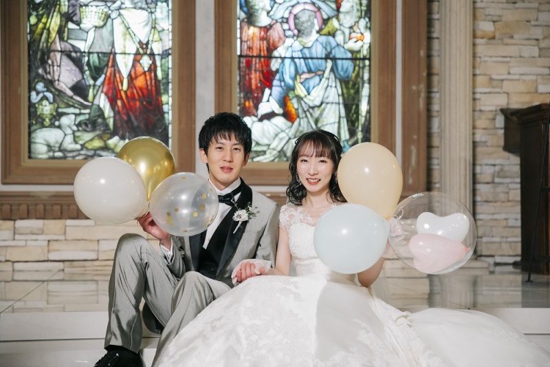 バルーンをもって♪