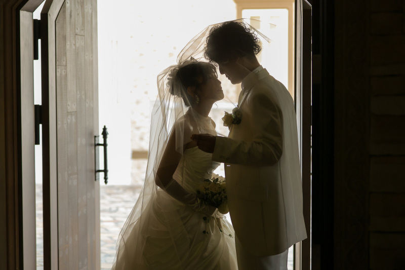 ヴェールの中で・・・