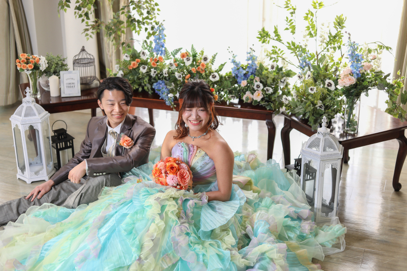 ウェディングドレス&カラードレス◇スタジオ撮影