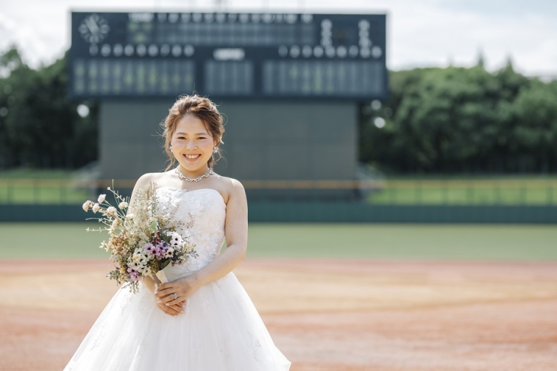 笑顔の素敵なソロショット