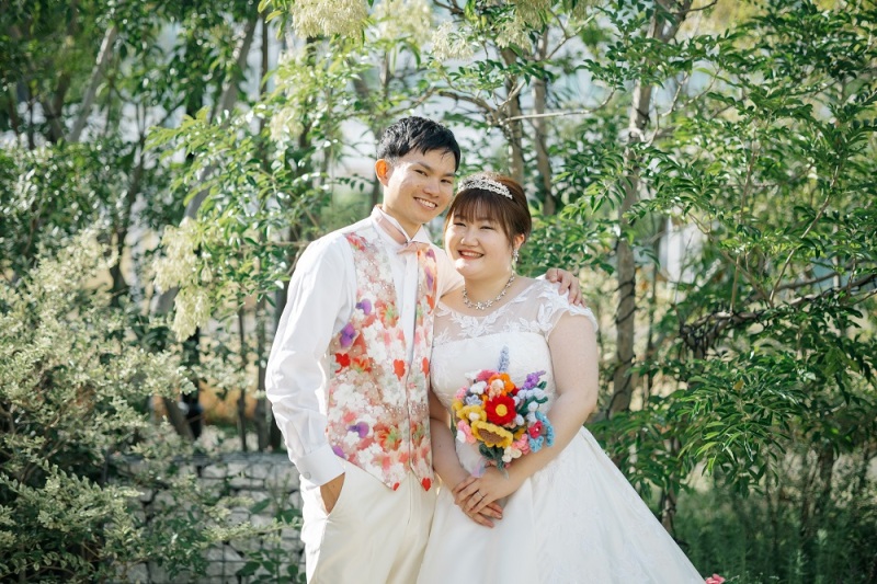 あっという間のフォトウェディング!