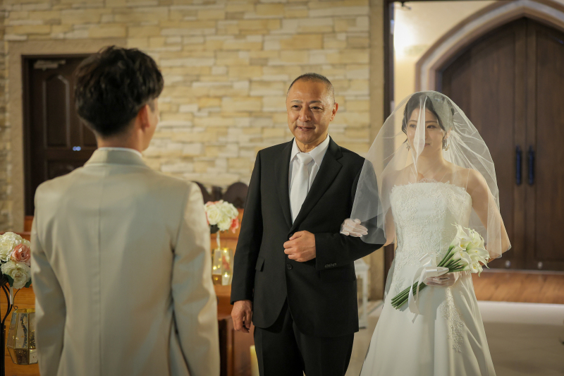 お父様から新郎様へ