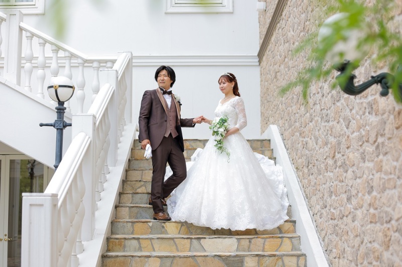 建物全館を使って|ウェディングドレス◇スタジオ