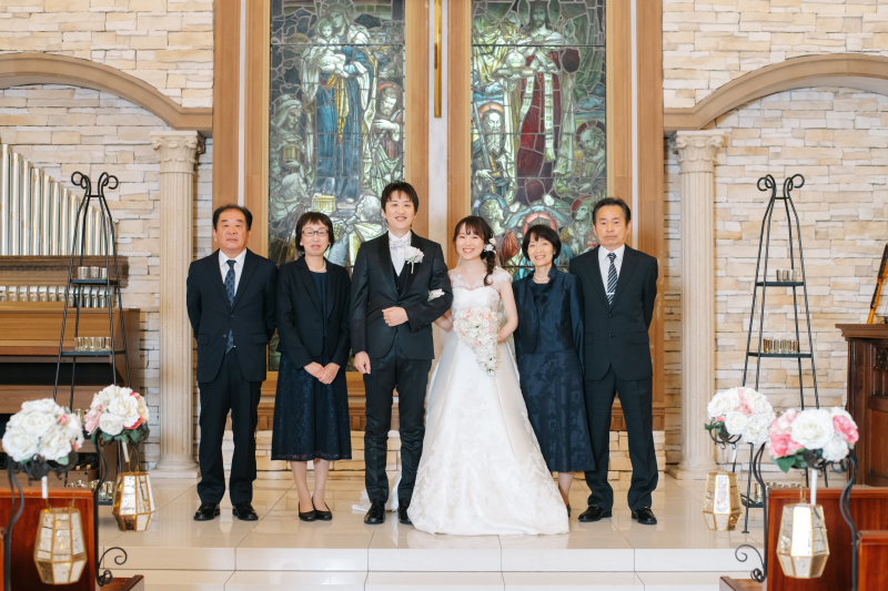 ご両親と!残しておきたい集合写真