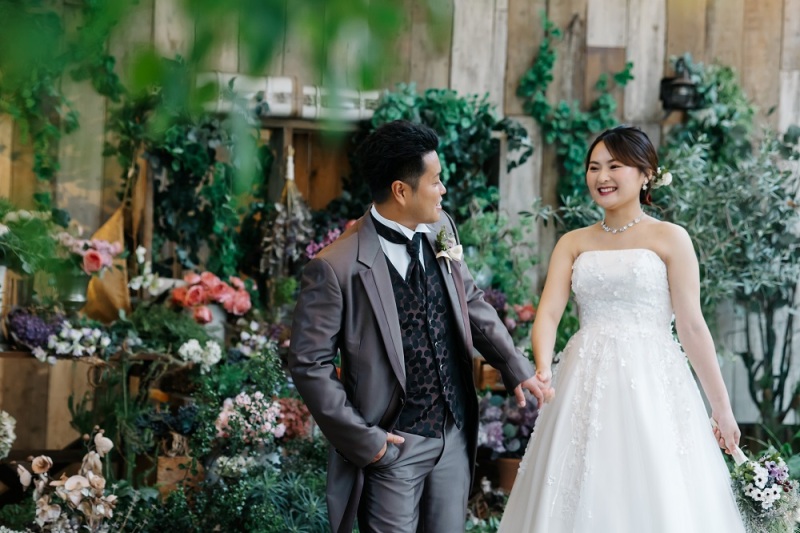 洋装へお色直し!