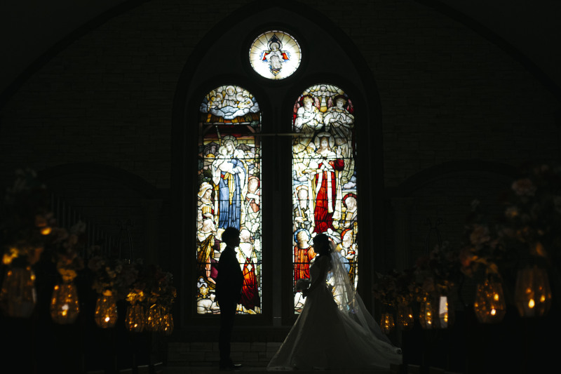 まるで影絵✷シルエットフォト