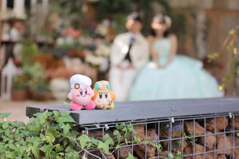 好きなキャラをちょこんと♪