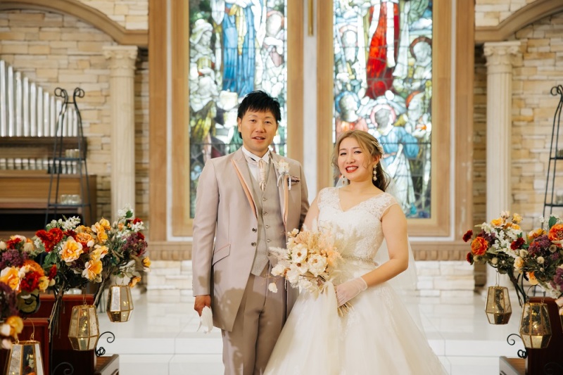 お色直しをしました!