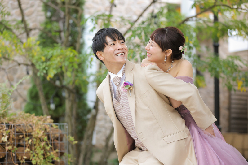 じゃれ合うお二人♡