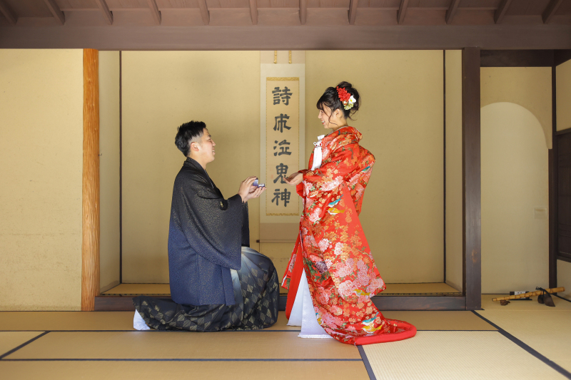 和装でも!プロポーズショット♡