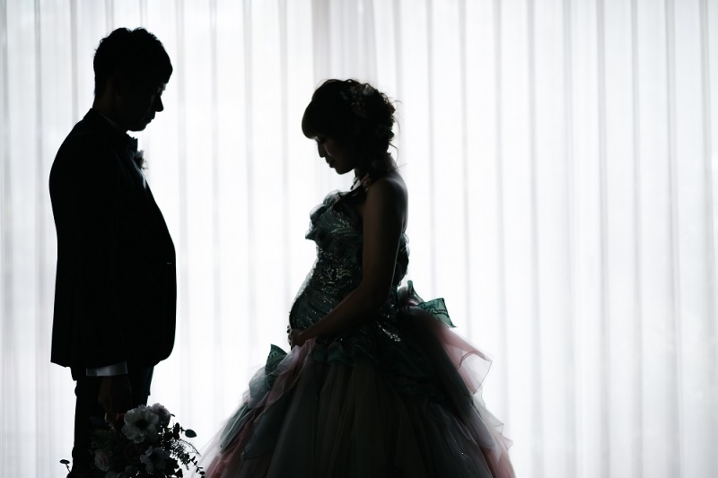 シルエット撮影