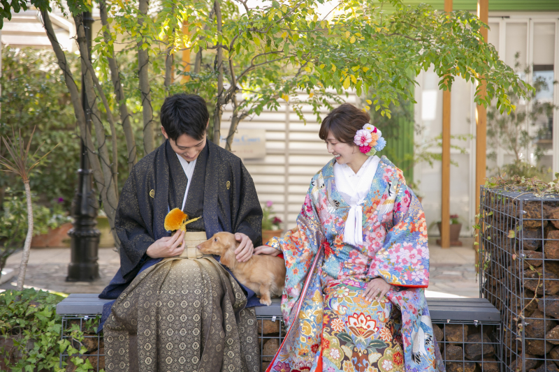 PHOTO WEDDING FLEUR_ペットと一緒に撮影できる