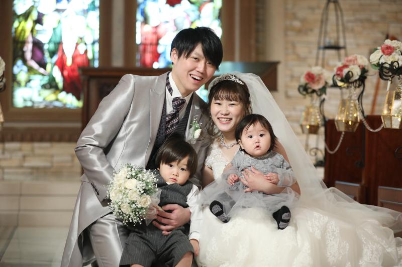 PHOTO WEDDING FLEUR_家族・友人を撮影に呼べる