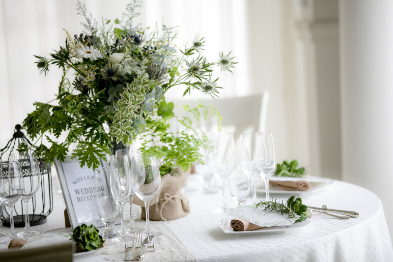 PHOTO WEDDING FLEUR_会食ができる