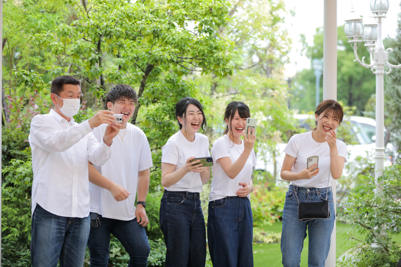 ご家族やご友人のスマホ撮影もOK！