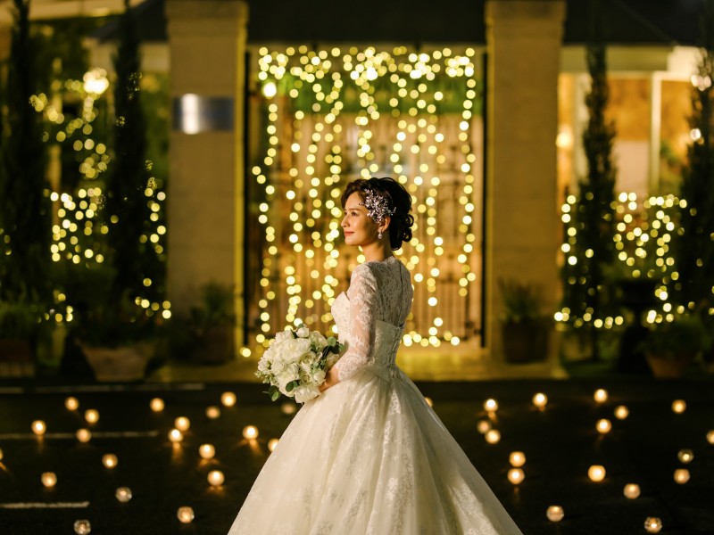 大人気のイルミネーション撮影