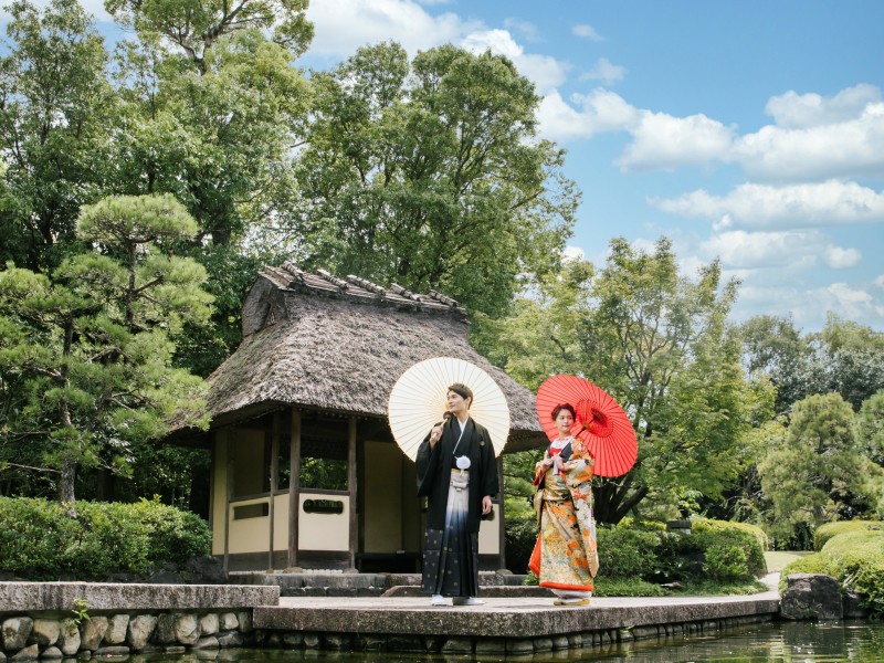 豊富な種類の和装でどんなシーンも華やかに