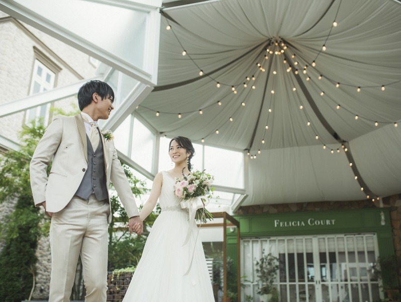 PHOTO WEDDING FLEUR_スタジオで撮影できる