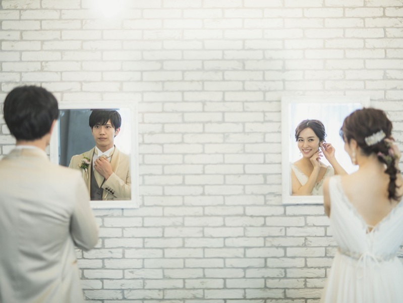 PHOTO WEDDING FLEUR_スタジオで撮影できる