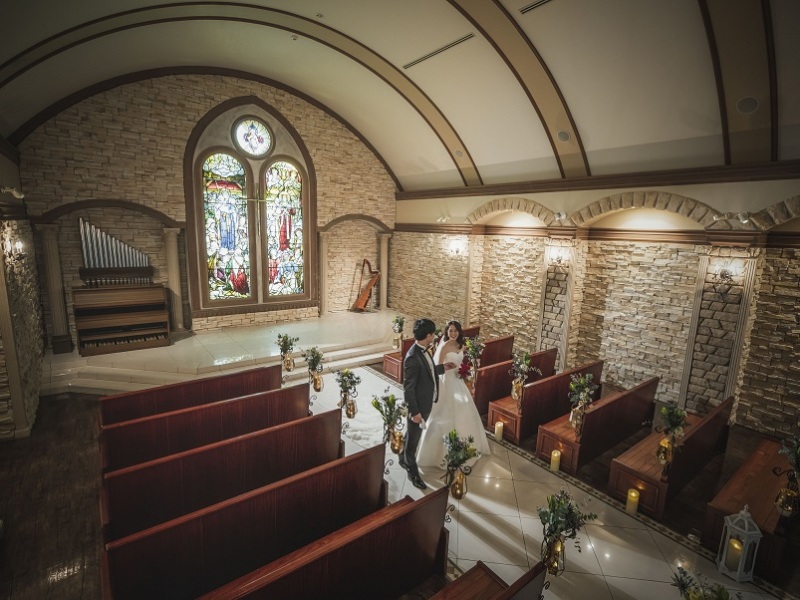 PHOTO WEDDING FLEUR_スタジオで撮影できる