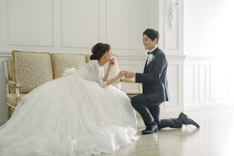 【洋装1着・和装1着/スタジオ】ちょうどいいを叶える！100カット全データ付き