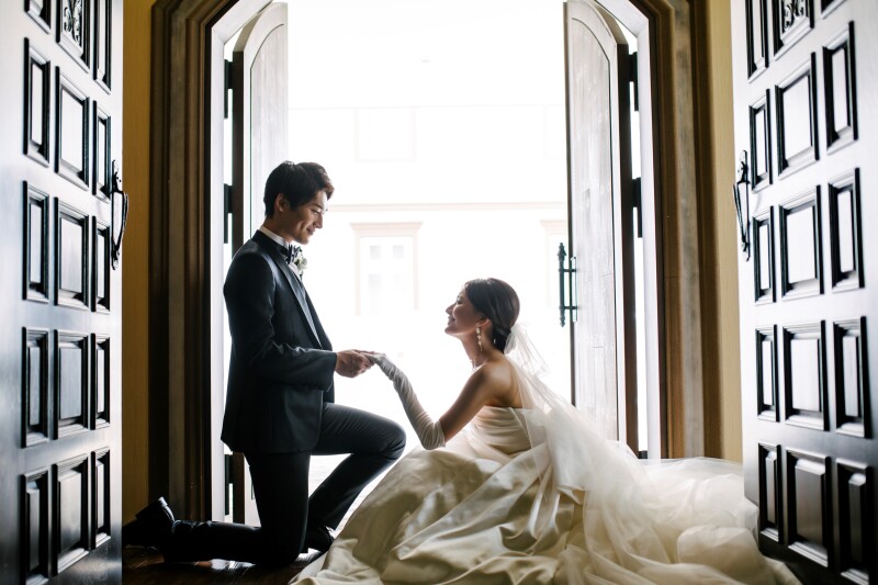 【フォト＆結婚式　合計319,000円】洋装1着/スタジオ＆結婚式