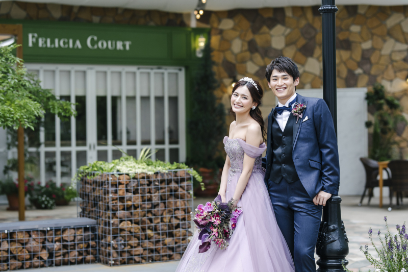 【洋装1着/スタジオ】50カット全データ付き/約100着のドレスがランクUP料金なし！チャペル＆ガーデン撮影可