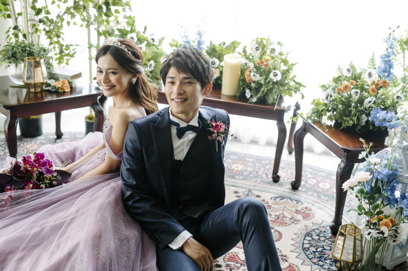 《前撮り限定特典付き》洋装1着/スタジオ◇50カット全データ&ウェルカムボード付き