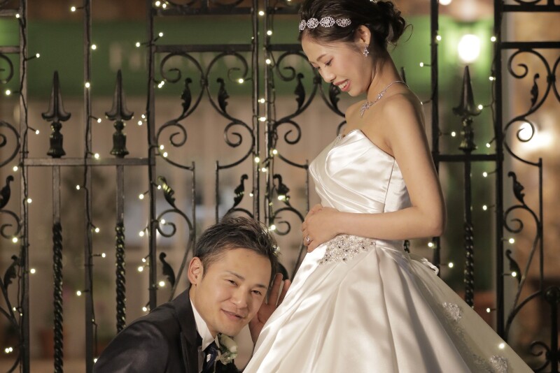 《マタニティフォト》洋装1着/スタジオ◇50カット全データ付き